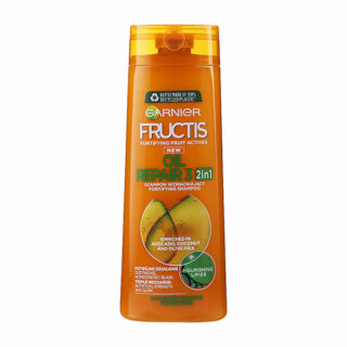 GARNIER Fructis 2-in-1 Strengthening Shampoo for Dry & Brittle Hair - 400 ml