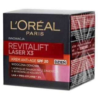 L'Oreal Revitalift Laser X3 Anti-age day cream 40+, SPF 20 - 50 ml