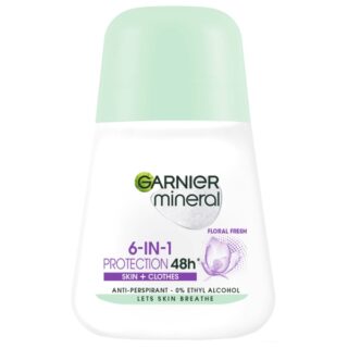 GARNIER Mineral roll-on antiperspirant, 48h protection, Floral Fresh