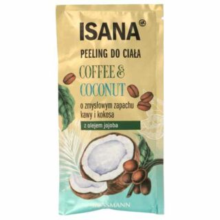 Isana body scrub coffee and coconut