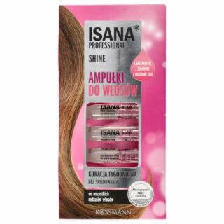 ISANA PROFESSIONAL Hair Serum Shine Ampoules