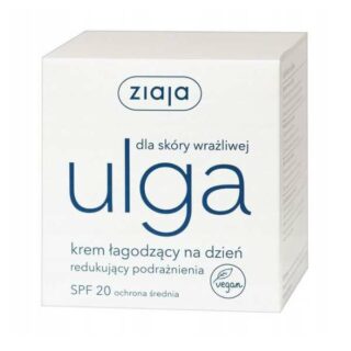 ZIAJA ULGA Relief soothing Day cream for sensitive skin SPF20