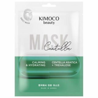 KIMOCO Soothing and moisturizing sheet mask, with centella extract and trehalose