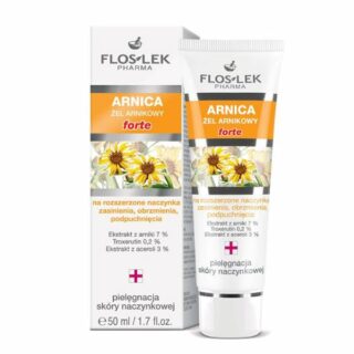 Floslek Forte arnica gel for dilated capillaries, bruises, swellings