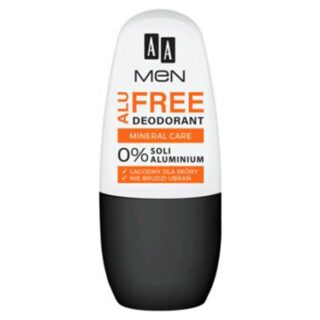 AA Men Alu Free, mineral care deodorant, roll-on - 50 ml