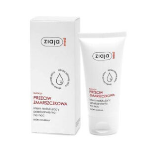 ZIAJA MED Anti-wrinkle treatment NIGHT cream reducing discoloration - 50 ml