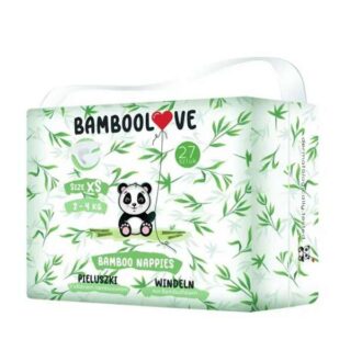 Bamboolove Disposable diapers XS (2-4 kg) - 27 pcs.