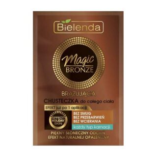 BIELENDA MAGIC BRONZE Bronzing body wipe 4.5g