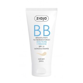 ZIAJA BB Cream LIGHT shade for Oily & mixed skin