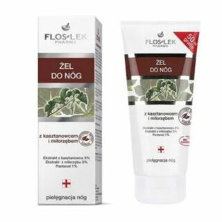 Flos-Lek, Foot gel with horse chestnut and ginkgo - 200 ml