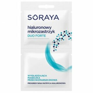 SORAYA Hyaluronic Microinjection Duo Forte smoothing anti-wrinkle mask - 2 x 5 ml