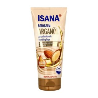 ISANA body milk with argan oil and almond oil - 200 ml