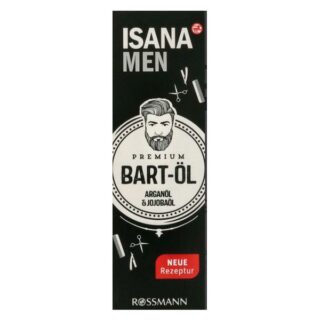 ISANA MEN Beard oil with Argan and Jojoba oils