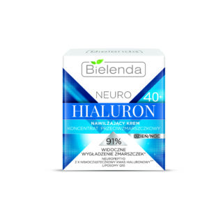 BIELENDA Neuro Hyaluron, lifting concentrate cream, anti-wrinkle 40+, day and night, 50 ml