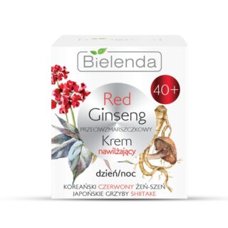 BIELENDA RED GINSENG 40+ ANTI-WRINKLE LIFTING CREAM DAY / NIGHT - 50 ml