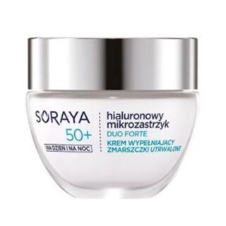 Soraya Hyaluronic Microinjection 50+, Duo Forte, cream for filling fixed wrinkles, 50 ml
