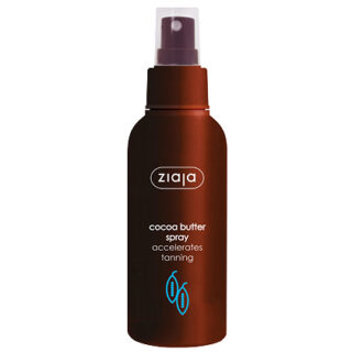 ZIAJA Cocoa Butter, tanning accelerating spray