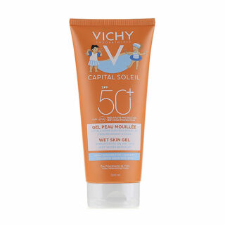 VICHY Waterproof Sun Protection Wet Skin Gel for Children's Sensitive Skin, SPF50+