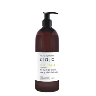 ZIAJA baltic home spa revitalization gel 3 in 1 for washing the face, body and hair - 500 ml
