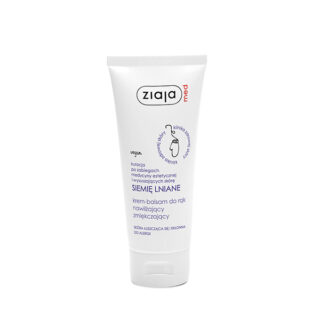 ZIAJA MED treatment with linseed cream-balm for hands moisturizing and softening - 100 ml