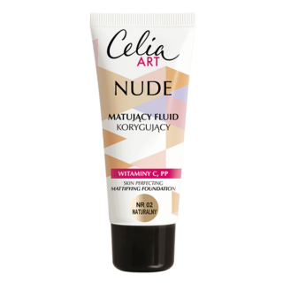 CELIA ART Nude Matting Corrective fluid - 02 NATURAL - 30 ml