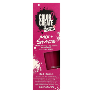 ISANA COLOR 2 CREATE mix + shade Red Ruby washable hair color - 100 ml